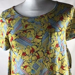 NWT Lularoe Disney Pooh Carly XXS
